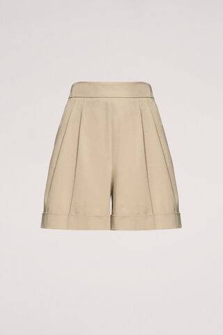 Affermo High-waist bermuda shorts